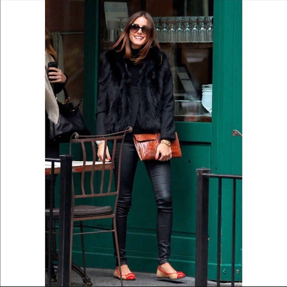 J BRAND | Black Coated Leggings